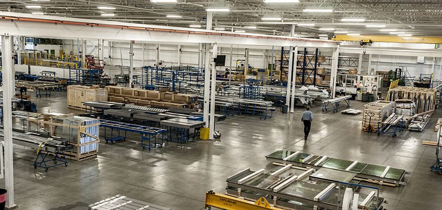 Manufacturing and assembly factory